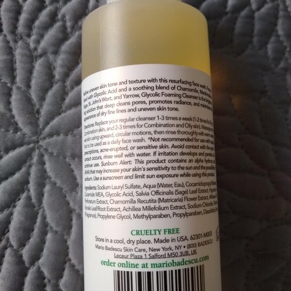 Mario Badescu Glycolic Foaming Cleanser - Picture 2 of 2